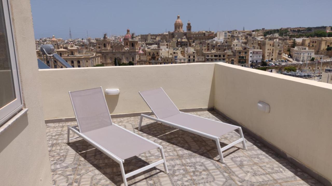 The Penthouse Flat-Terrace&View Leilighet Senglea Eksteriør bilde